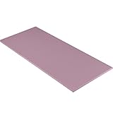 Kaboon 114,3 x 50,8 cm Tischplatte Universal, massiver einteiliger Schreibtisch, wendbare Melamin-Arbeitsplatte, Doppelschreibtische, L-Schreibtisch, DIY, Nostalgie-Rose
