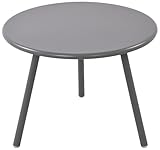 CLP Couchtisch Minot I Runder Loungetisch für draußen und...