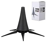 RuiJOTWAT Tragbarer Klarinetten-/Oboenständer, fünfbeiniger, klappbarer Klarinettenständer aus Metall