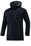 JAKO Herren Sonstige Jacke Winterparka, schwarz, XL, 7206