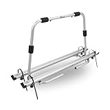 BERGER Super XL Auto Fahrradträger Anhängerkupplung | Kupplungsträger Heckträger für 2 Fahrräder E-Bike Mountainbike klappbar | Aluminium