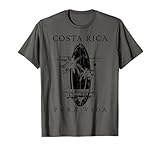 Costa Rica Surf Vintage Surfer T-Shirt