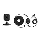 Blink Mini 2 Überwachungskamera + witterungsbeständiges Netzteil | smarte Plug-in-Sicherheitskamera für den Innen-/Außenbereich, HD-Nachtsicht in Farbe, Bewegungserfassung, Alexa-kompatibel (schwarz)