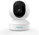 Reolink 4MP Überwachungskamera Innen WLAN Schwenkbar, Home und Baby Monitor mit Personen-/Haustiererkennung, Auto-Tracking, 2,4/5Ghz WiFi IP Kamera Indoor, 2-Wege-Audio, IR-Nachtsicht, E1 Pro