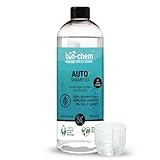 bio-chem AutoShampoo biologisch abbaubar – 750 ml – pH-neutrales Konzentrat – Kraftvoll gegen Schmutz, schonend zum Lack – greift Wachs-Versiegelung nicht an - Made in Germany