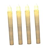 SHINEOFI 5Stücke LED Elektronische Mit Fernbedienung Batteriebetriebene Flammenlose Kerzenlicht Für Dekoration Weiß Für Hochzeiten Partys Und Weihnachtsfeiern