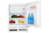 Amica UKSX 361 901 / Unterbau-Kühlschrank mit Gefrierfach / 820 mm Nische/Festtür-Technik/elektronische Steuerung/Inverter-Motor