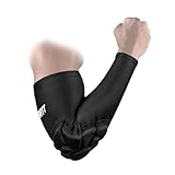 Dick Gepolstert Ellenbogenschoner für Erwachsene,Torwart Ellenbogenschützer,Weich Sport Armschoner,Hohe Qualität Armschützer für Volleyball Basketball Football MTB Handball läuft Tanzen Yoga,M