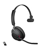 Jabra Evolve2 65 Wireless PC Headset – Noise Cancelling...