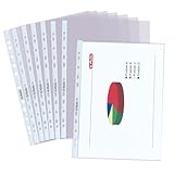 Herlitz 5850508 Prospekthülle Premium, A4 glasklar (50)