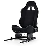 Anman Sitzhalterung mit einstellbarem Gaming-Stuhl für Lenkradständer - einstellbare Höhe mit rutschfesten Gummifüßen, Heavy-Duty 113KG Kapazität