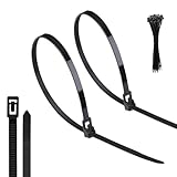 Yatrosynth 50 Stück Kabelbinder Wiederverschließbar, UV...