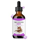 Beruhigende Nahrungsergänzungsmittel für Katzen, 60 ml, verführerische Leckerlis für die Fellpflege von Kätzchen, Anti-Aggressions-Ergänzungsmittel zum Schlafen, Miauen, Gewitter, Reisen, Zuhause