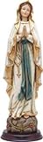 Unbekannt Heiligenfigur Madonna Lourdes, Holzoptik, Höhe...