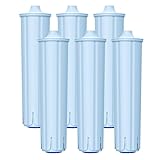 6 Stück Wasserfilter für Jura Blue -Filterpatrone für Jura 71312 Blue, GIGA, ENA, Micro, IMPRESSA Kaffeevollautomaten