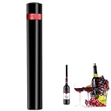 vcsjw 2-in-1 Luftdruck Weinöffner mit Pumpe - Druckluftkorkenzieher für Zuhause, Restaurant und Weinliebhaber - tragbare Reisetaschen-Luftdruckpumpe