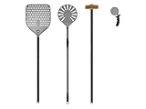 TECHNICA Pizzaofenzubehör Set – Komplettes Pizzaschaufel Set für Profis – 2x Schaufel, Ofenbürste & Schneider – Robustes Pizza Werkzeug Set – Aluminium, Edelstahl, Messing