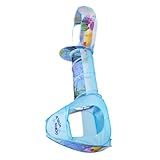 DRESSOOS Faltbares Spielzelt mit Bällebad und Kriechtunnel Ozean Motiv Unterwasserwelt Faltbares Spielhaus für Drinnen und Draußen Fördert Kreativität und Fantasie