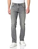 camel active Herren Regular Fit fleXXXactive® 5-Pocket Jeans Grau, menswear-40/32