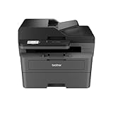 Brother MFC-L2860DWE 4-in-1-Multifunktions-Laserdrucker, 34 ppm, Duplexdruck, 6,8 cm Touchscreen-Farbdisplay, Fast Ethernet, WLAN mit 5 GHz und USB 2.0