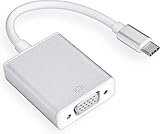 CHPN - USB -c -zu VGA -Adapter - Adapter für MacBook/Chromebook/Acer/Dell/HP/Lenovo - Adapter - USB -C - VGA - Grau geeignet