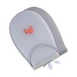 Bügelunterlage, Zubehör, Dampfboot, Anti-Dampf-Handschuh, tragbar, für Zuhause, runder Kopf, 22,5 x 15 cm