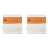 Zilimontt Ersatz-Set für Öllampenkern aus Glasfaser, Baumwolle, für Petroleumheizung, hohe Absorption und effiziente Verbrennung, kompatibel mit (120 x t3,0 x 190 mm), 2 Stück