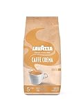 Lavazza, Caffè Crema Dolce, Arabica und Robusta Kaffeebohnen, Ideal für Espressomaschinen, mit Aromanoten von Trockenfrüchten, Nussiger Geschmack, Intensität 5/10, Mittlere Röstung, 1 kg Packung