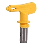 Airless Düse, Haofy Gelbe Airless Spritzpistole Düse Farbspritzpistole TIPP, Reversibel Luftlos Spritzpistolendüsen für Latexfarben, Dispersionen, Rostschutzfarben, 525