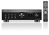 Denon PMA-1700NE HiFi Verstärker, 2x140W, eingebauter Phono-Vorverstärker, Hi-Res Zertifiziert, Advanced Ultra-High Current Single-Push-Pull-Schaltung, Advanced AL32 Processing Plus, Schwarz