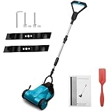 Akku-Rasenmäher Kompatibel mit Makita 18V Batterie (Ohne Akku), Bürstenloser Handrasenmäher für Rasenflächen bis zu 50 m², Schnittbreite 21cm, 3 Einstellbare Schnitthöhe 26mm/41mm/56mm