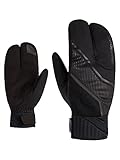 Ziener Herren UZOMIOS Langlauf/Nordic/Crosscountry-Handschuhe | extra warm, Wolle, Lobster, Black, 11