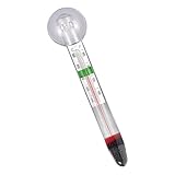 Aquarium Temperatur - 15g Funk-Thermometer, hochpräzise Digitalanzeige, einfach ablesbares Display | Zuverlässiges Messgerät für Aquarium, Reptilien, Süßwasser, Salzwasser, Haushalt