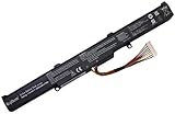 Rsjfhzm 2600mAh A41-X550E A41X550E A4i-X550E Laptop Ersatz Akku für Asus X550E X750J X751L X751M F751L F751MA F751M F751S F751LJ F751N F751Y K751L K751LJ R752 R752L R751J R751L R751LN