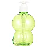 TINEASUR Cartoon Lotionflasche, Küchenseifenspender, Badezimmer Lotionflasche, Presspumpe, Flaschenpresse, Duschflasche, Duschshampoo Spender, Nachfüllbarer Seifenpumpenspender