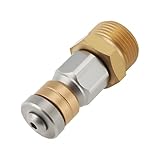 Create idea Rotierende Rohrreinigungsdüse M22 X 1,5 AG Kompatibel mit Kränzle Kompatibel mit Kärcher