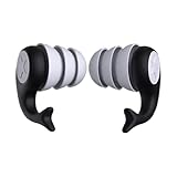 Silikon-Ohrstöpsel mit Geräuschunterdrückung – wiederverwendbare weiche Ohrstöpsel zum Arbeiten, wasserabweisend, bequemer Gehörschutz, passend für C Cochlea