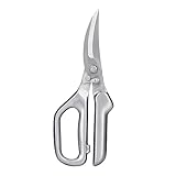 LIVINGO Küchenschere Scharfe Strapazierfähigaus Edelstahl, Geflügelschere Abnehmbare, Heavy Duty Fleischschere, Knochenschere mit Sicherheitsschloss, Kücheschere für zu Hause
