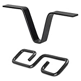 Namvo Regenkettenclip für Dachrinnenadapter, V-Stil,...