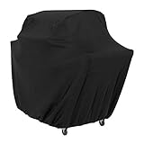 Amazon Basics Gasgrill-Abdeckhülle, für Außenbereich, wasserabweisend, 137 x 66 x 117 cm (L x B x H), Schwarz