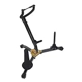 SUPVOX Faltbarer Saxophonständer aus Stabilem Material Höhenverstellbar und Vielseitig für Altsaxophon Tenorsaxophon Klarinette und Flöte Rack für Sicheren Stand und Einfache Aufbewahrung