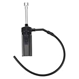 PAMINGONO Multipurpose Food Smoker mit Verlängerungsrohr, sicherer, batteriebetriebener Handraucher aus lebensmittelechtem Material, tragbarer Rauchgenerator für Käse, Steaks und Cocktails, schwarz