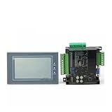 AMEHRU EA-043A HMI-Touchscreen 4,3 Zoll und PLC-Industriesteuerplatine der FX3U-Serie 14/24/30/32/48/56 Transistorrelais(with FX3U 32MT)