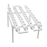 1 Layer Hydroponic Grow Kit mit 36 Pflanzstellen, PVC-U Erdlose Pflanzenanbau-Systeme mit Wasserpumpe Hydroponische Anzuchtsets für Den Anbau Von Gemüse Und Obst auf Balkonen Garten Terrasse Höfen