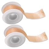 Veemoon 2 Rollen Selbstklebende Fersen Pads Transparent Fersenklebepflaster Anti Abrieb Fußschutzpflaster für High Heels mit Zuschnittfunktion zur Reduzierung von Reibung und Fußschmerzen