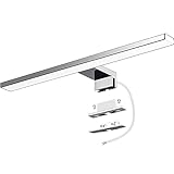 Azhien LED Spiegelleuchte Badezimmer 10W 820LM 40cm...