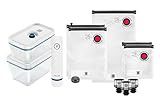 [Exclusive to Amazon] ZWILLING Fresh & Save Vakuum Starterset, Glas, 11-tlg., La Mer