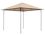 QUICK STAR Ersatzdach für Garten Pavillon 3x3m Sand Antik...