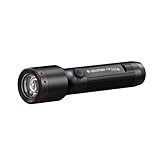 Ledlenser P5R Core Kompakte Taschenlampe LED, 500 Lumen, Aufladbar Mit 14500 Lithium Akku, Wasserdicht IP68, Fokussierbar, 250m Leuchtweite, Constant Light, USB Magnetladekabel, Flashlight