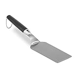 Weber Premium Wender (40cm), aus Edelstahl, mit Antirutsch Kompfortgriff, spülmaschinenfest - Schwarz/Silber (6206)
